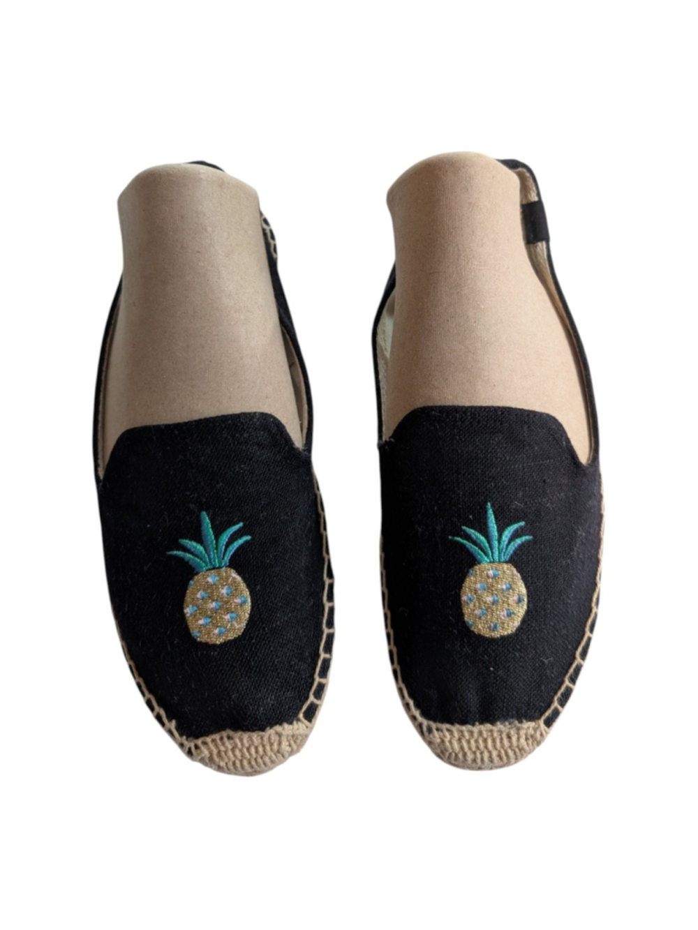 Soludos Women's Size 8 Espadrilles Pineapple Summer Vacation Beach Preppy